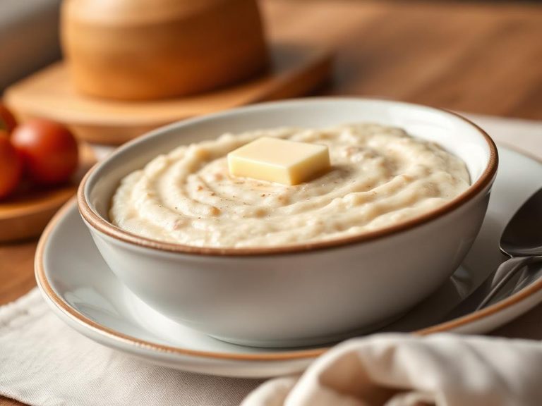 Classic Cream of Wheat porridge with butter and sugar