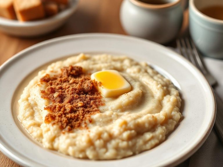 Classic Cream of Wheat with brown sugar and butter