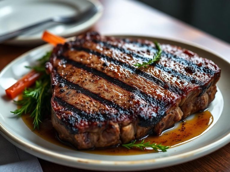 Classic Grilled Ribeye Steak