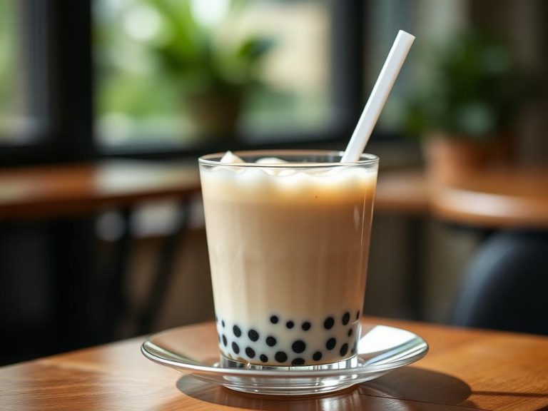 Classic Milk Tea with Tapioca Pearls