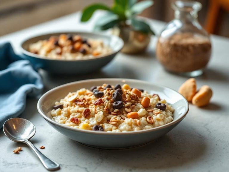 Classic mixed cereal porridge
