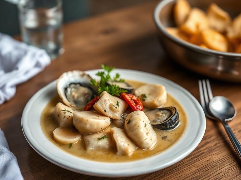 Classic Oyster Stew
