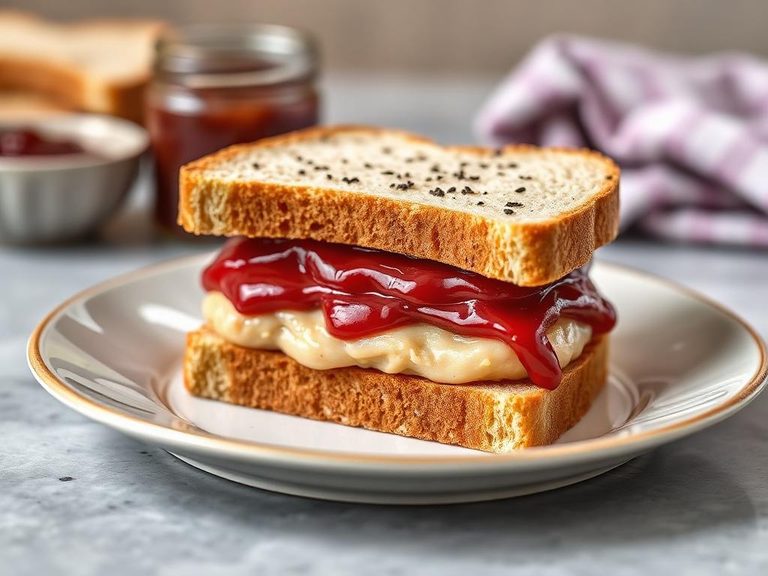 Classic PB&J (Peanut Butter and Jelly Sandwich)