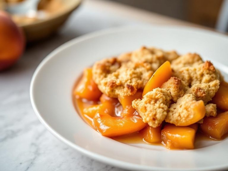 Classic Peach Cobbler