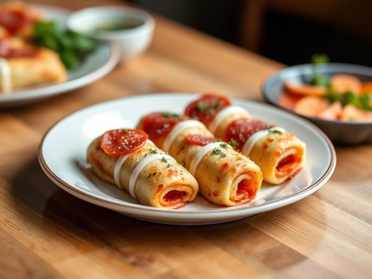 Classic Pepperoni Pizza Rolls