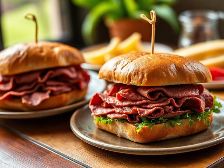 Classic Roast Beef Sandwiches