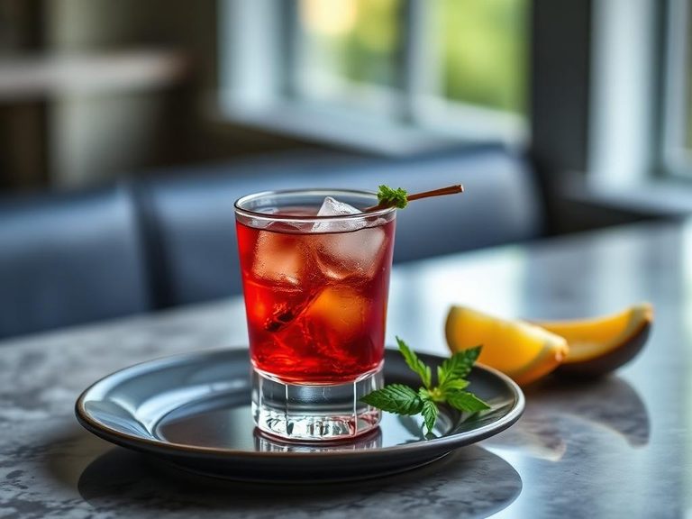 Classic Rob Roy Cocktail