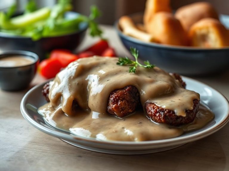 Classic Salisbury Steak with Gravy