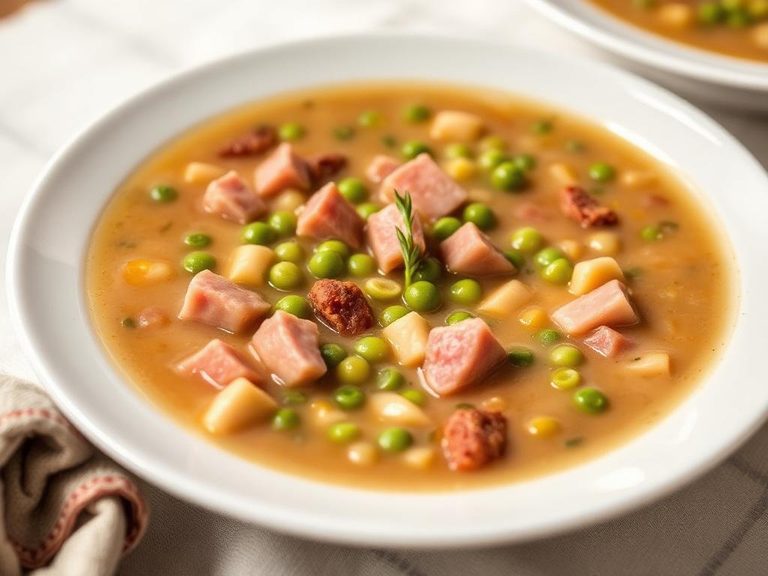 Classic Split Pea and Ham Soup