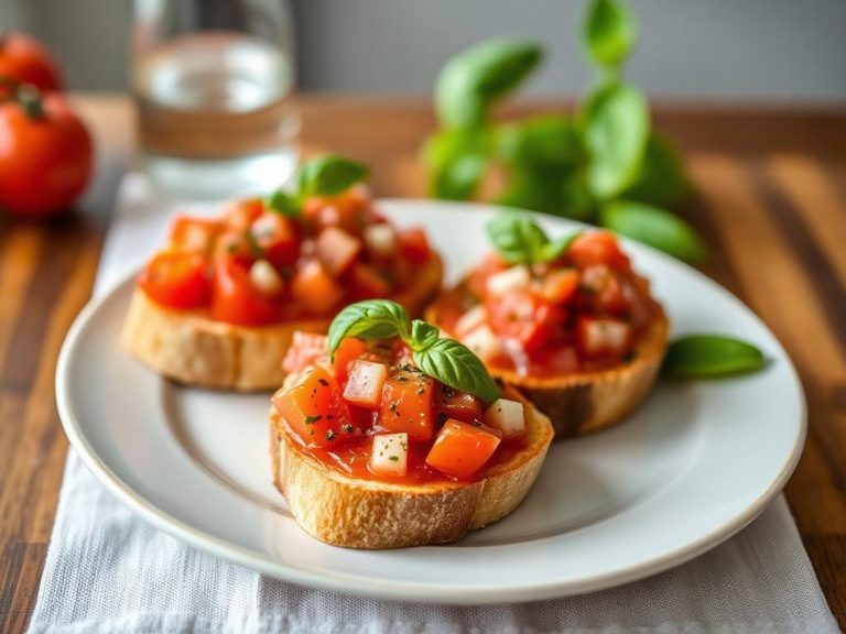 Classic Tomato Bruschetta