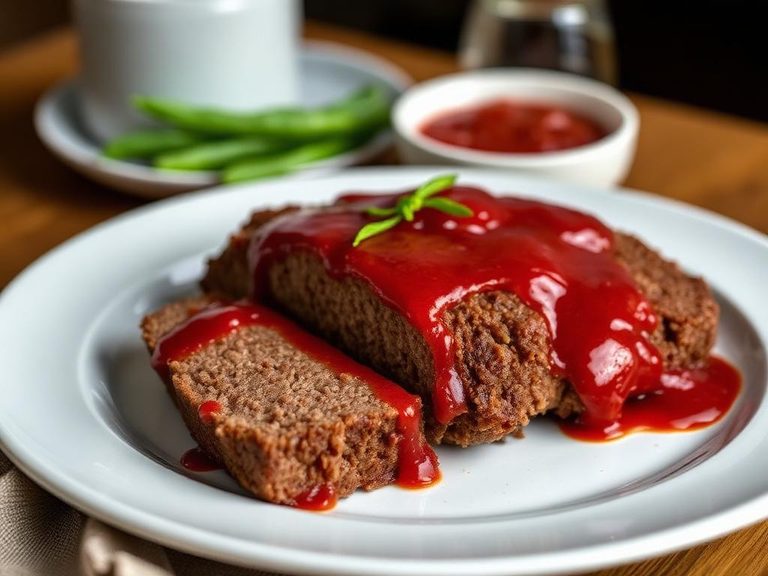 Classic Venison Meatloaf with Tomato Glaze