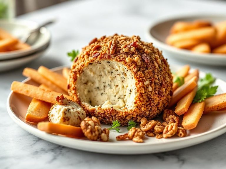 Classic Walnut-Crusted Cheese Ball