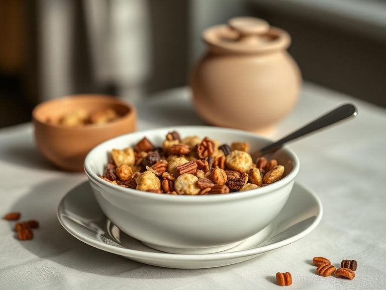 Classic warm cereal bowl