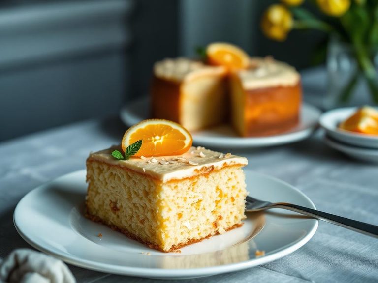 Clementine and almond cake