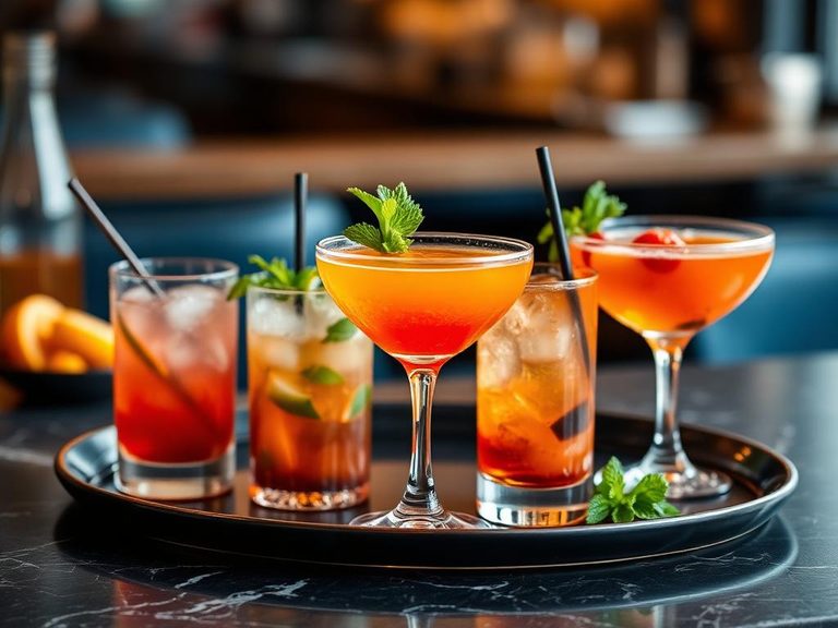 Cocktail and mocktail mixers
