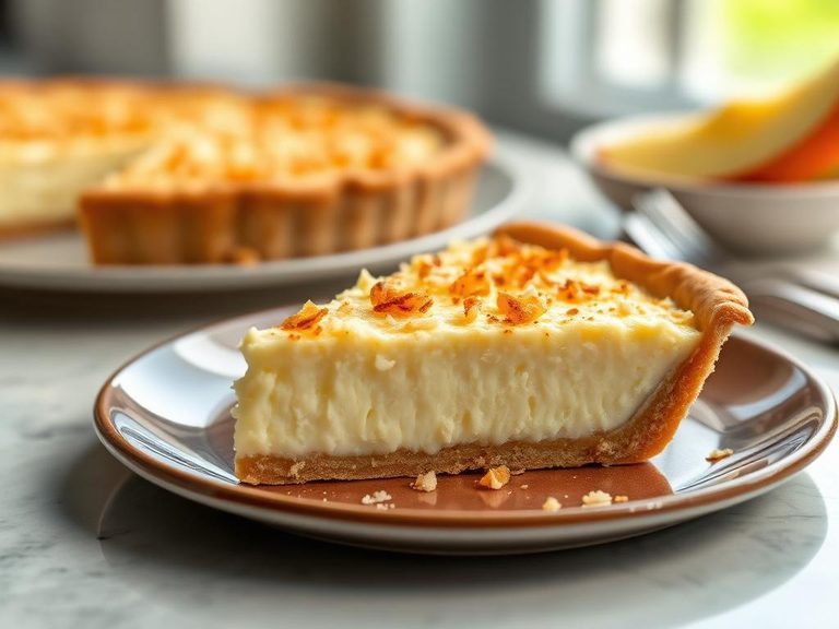 Coconut Chess Pie