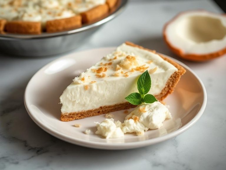 Coconut cream pie filling