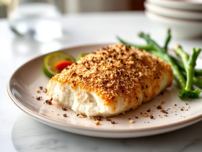 Coconut-Crusted Baked Mahi-Mahi