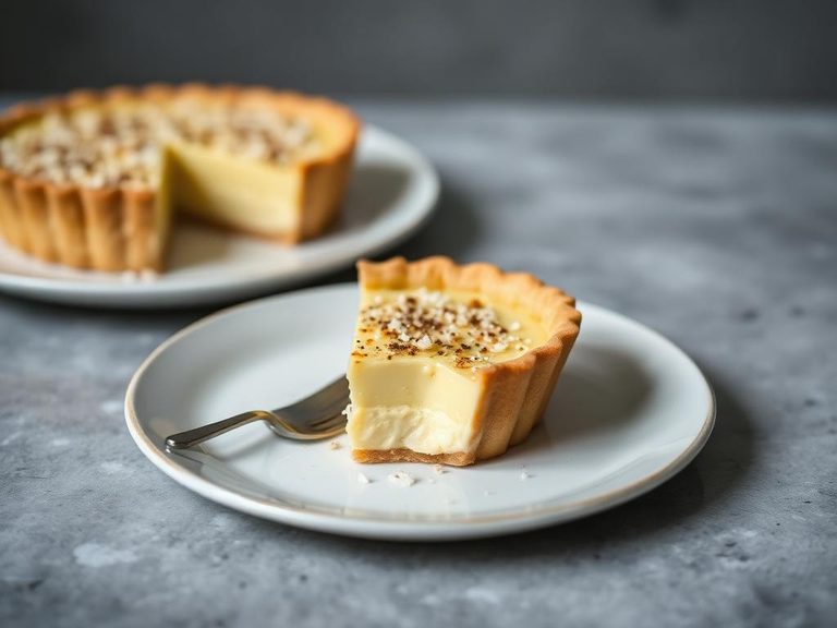 Coconut Custard Tart