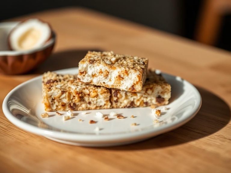 Coconut energy bar
