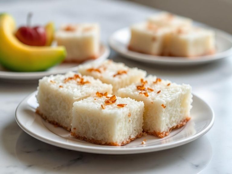 Coconut Haupia Squares