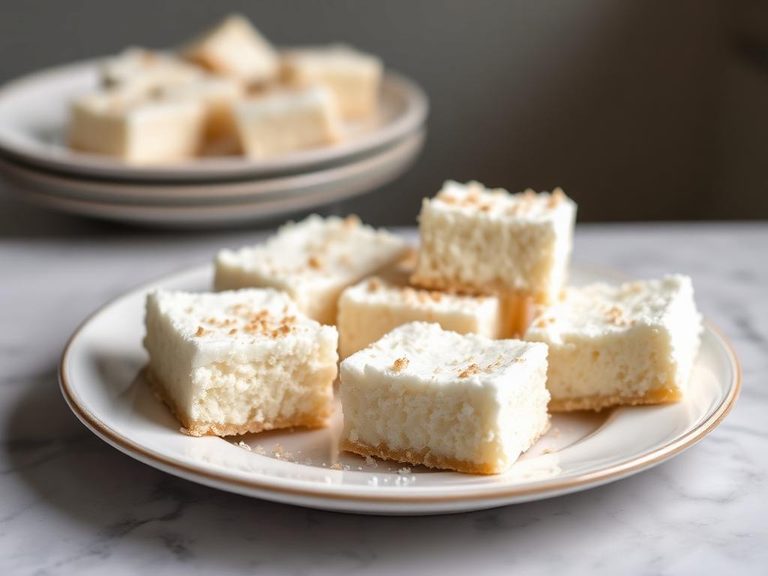Coconut Marshmallow Squares