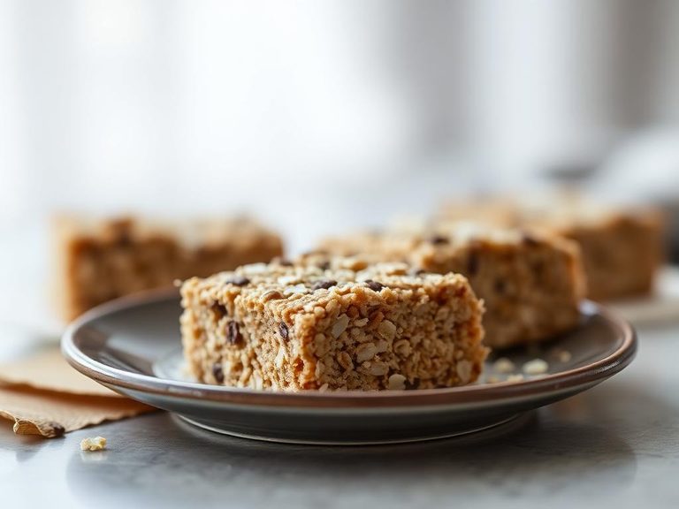 Coconut oat bar