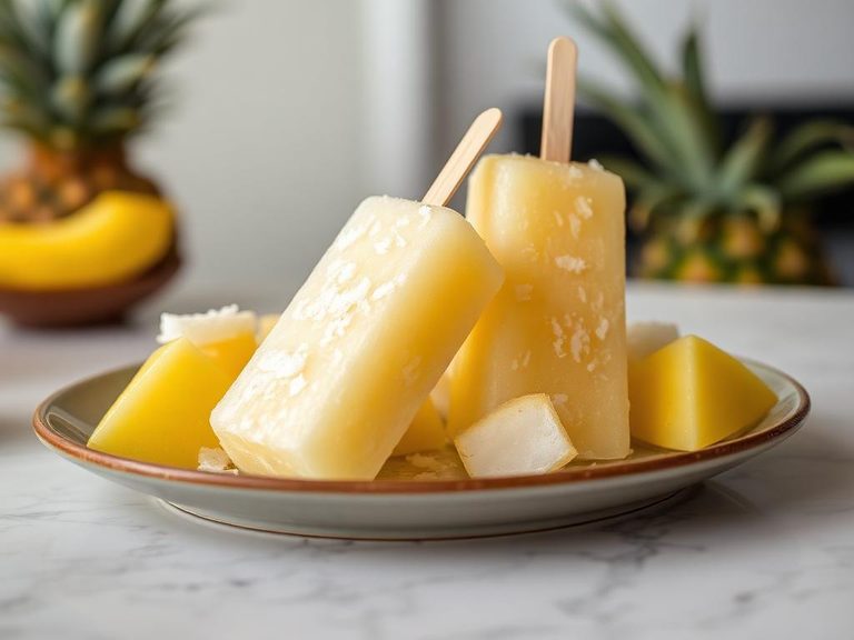 Coconut Pineapple Paleta