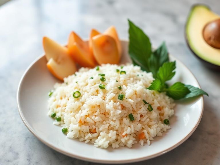 Coconut water rice