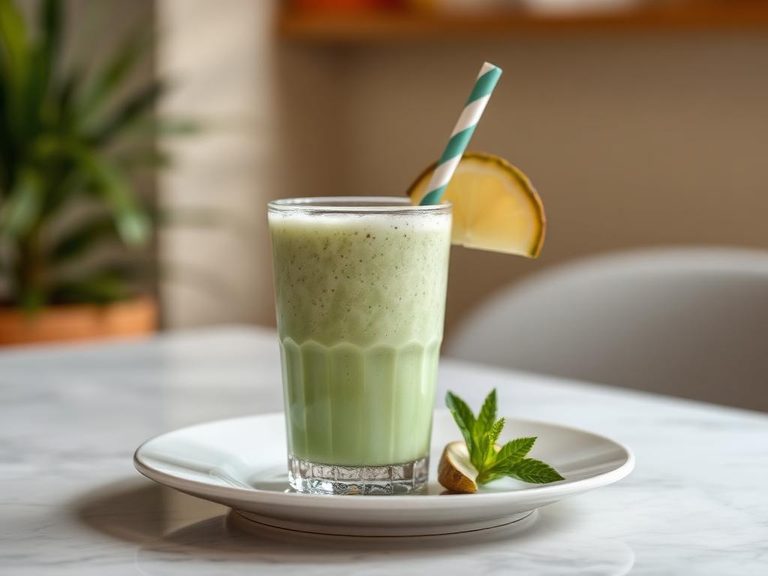 Coconut water smoothie