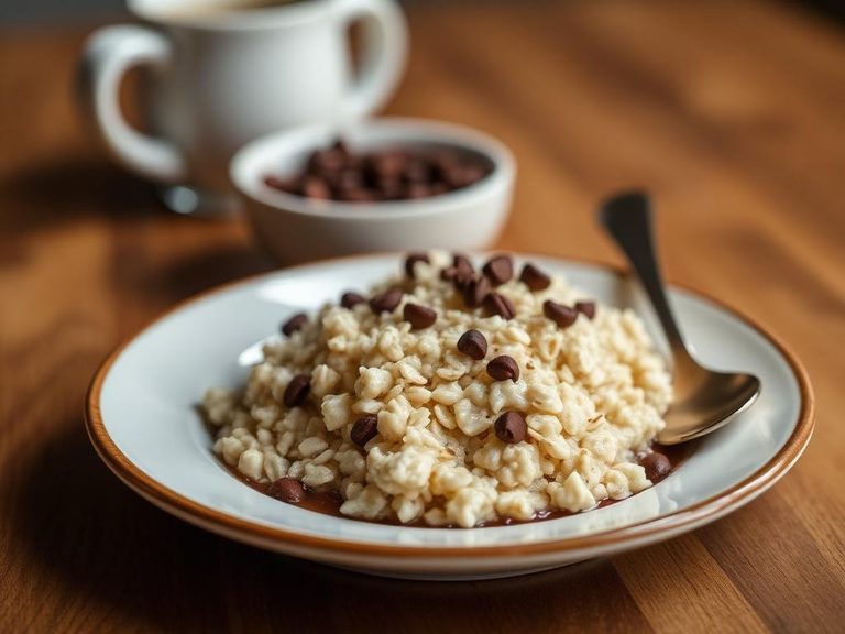 Coffee-flavored Oatmeal