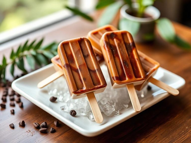 Coffee Popsicles