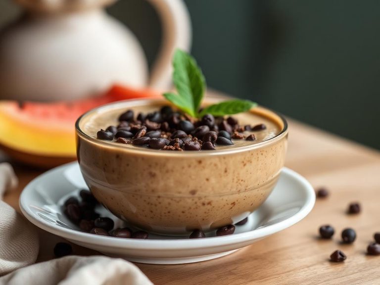 Coffee Smoothie Bowl