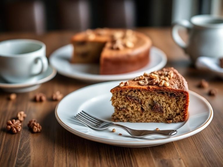 Coffee Walnut Cake