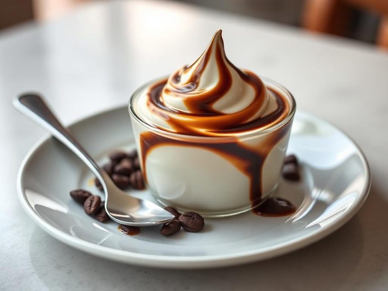 Coffee Yogurt Swirl