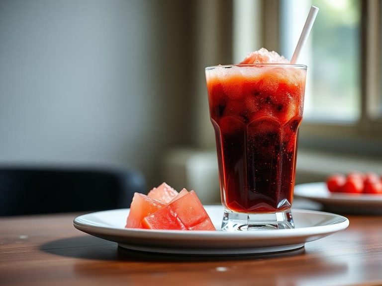Coke slushie