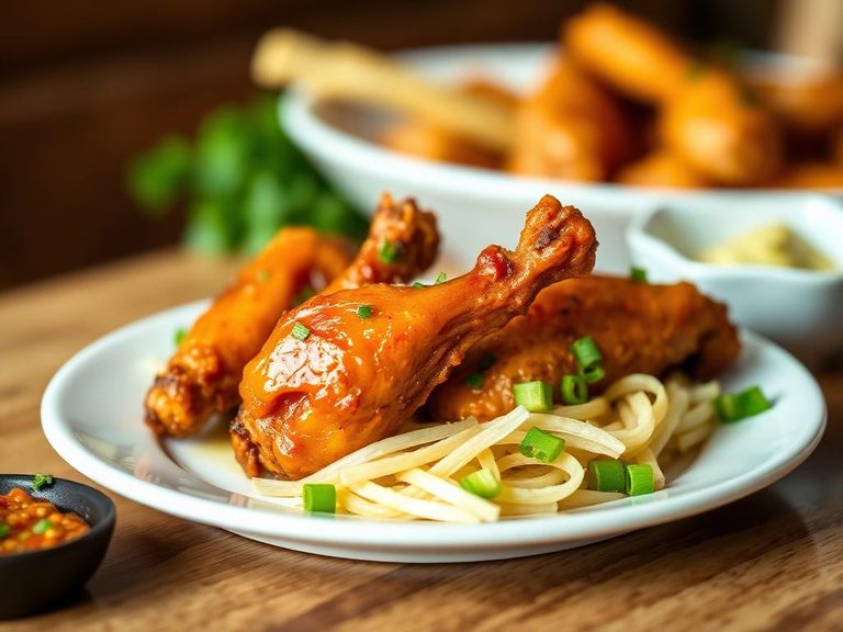 Cola chicken wings