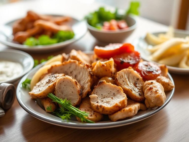 Cold Chicken Platter