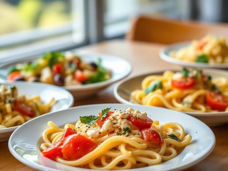 Cold pasta salads