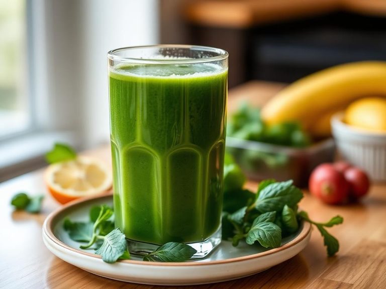 Cold-Pressed Green Juice Blend