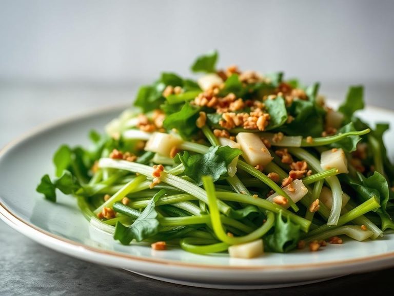 Cold Sesame Gai Lan Salad