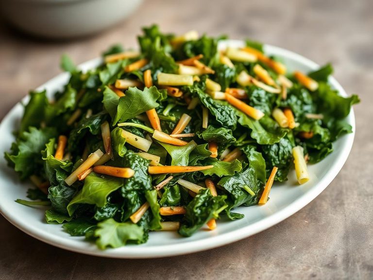 Collard and turnip green mix for wraps or tacos