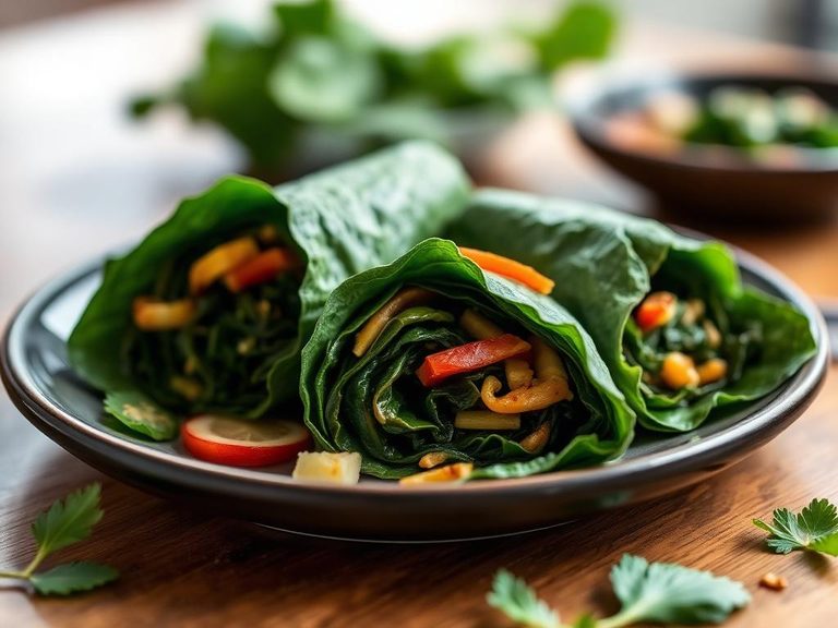 Collard green wraps