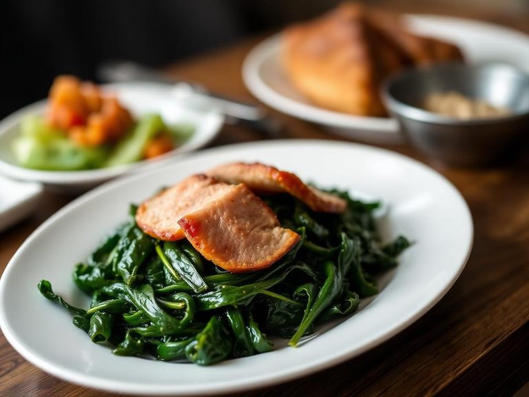 Collard Greens with Ham Hock