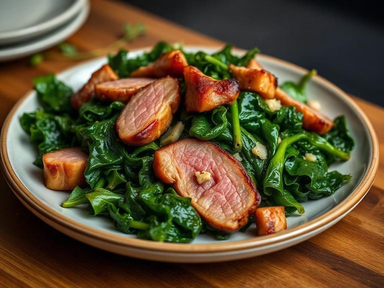 Collard Greens with Ham Hocks