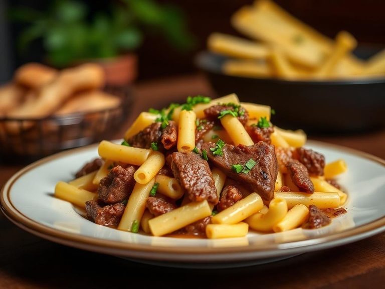 Comfort Food Mac & Beef