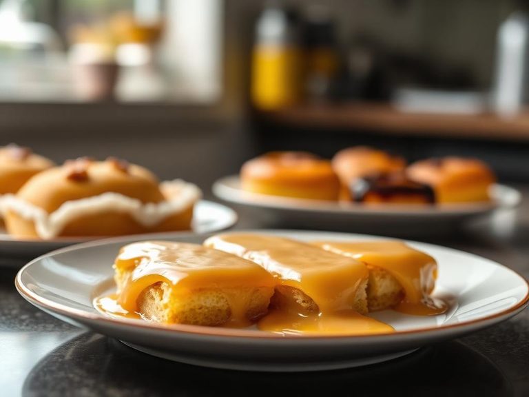 Commercial bakery glazes