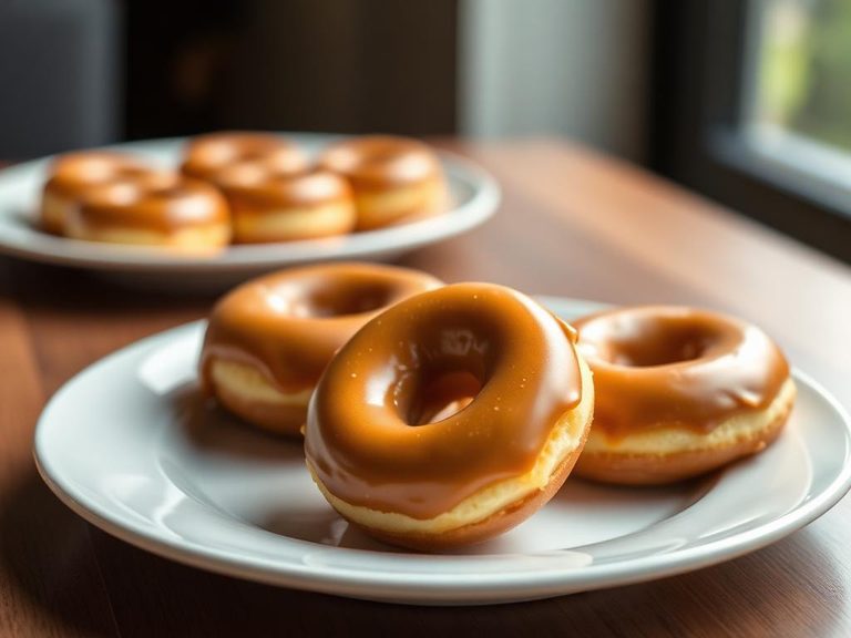 Commercial-style doughnuts