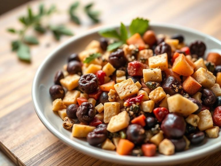 Component in a high-fiber trail mix