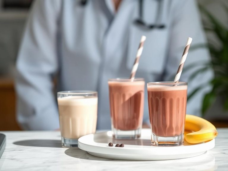 Component in specialized pediatric medical shakes